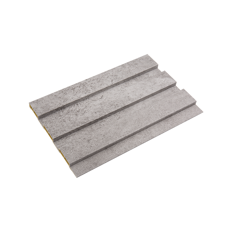 Gut verarbeitetes 3D-gerilltes Holz-Kunststoff-Wandpaneel