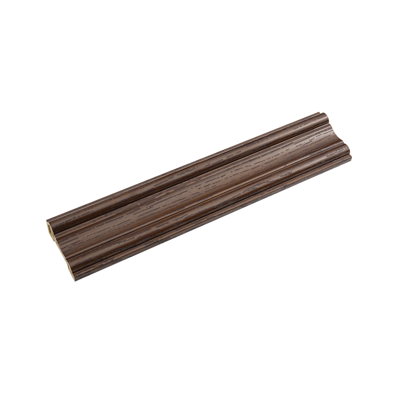 Äußerst dekorative, pflegeleichte Wandleiste aus Verbundwerkstoff